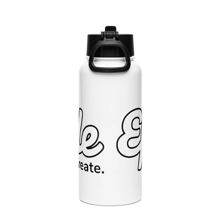 Episode Stainless Steel Waterbottle White With Logo product image (2)