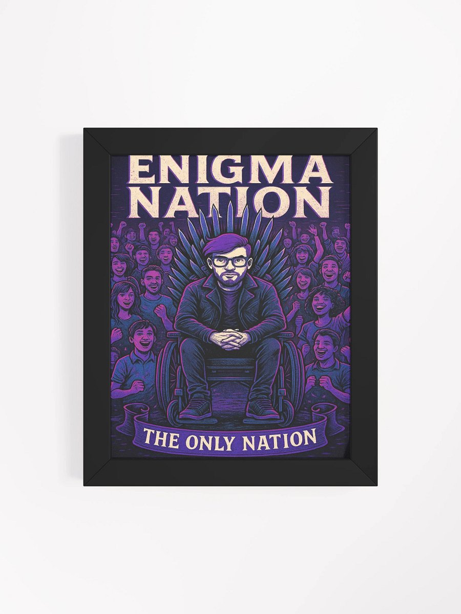 Enigma Nation Framed Poster product image (23)