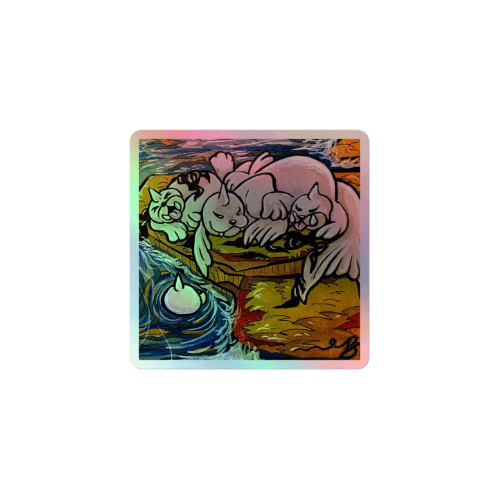 Dewgong & Seels Holofoil Sticker product image (1)