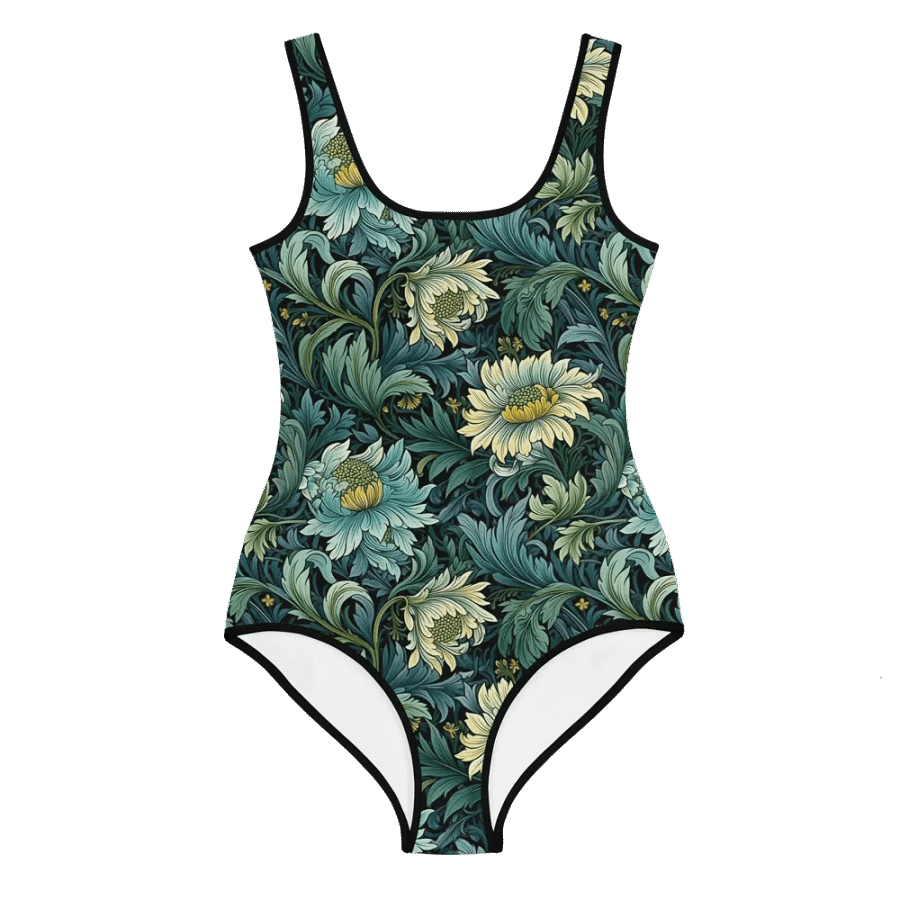 Embrace the Artistic Elegance: Exclusive William Morris Style Swimming Costume product image (1)