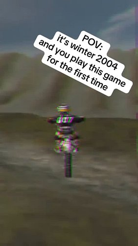 Iykyk 
#fyp #mxunleashed #ps2 
#ps2games #nastolgia #2000s