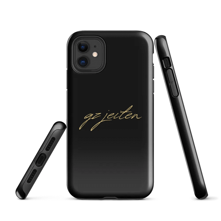 Branded GZ JEITEN Signature iPhone Tough Phone Case product image (1)
