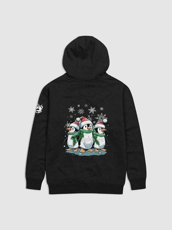 Santa Penguin Party Unisex Hoodie product image (2)