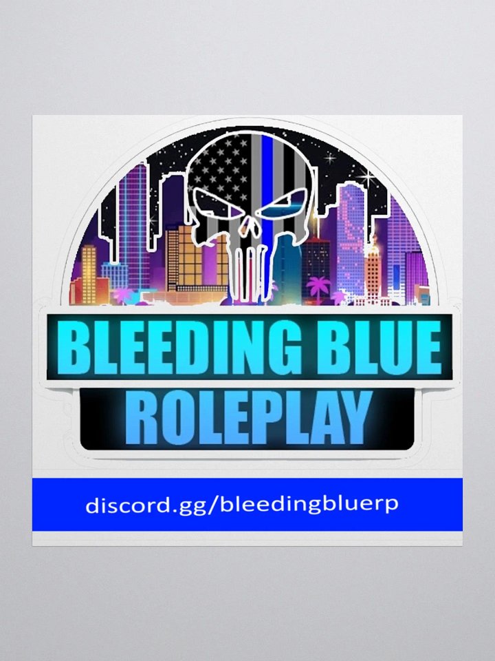 Bleeding Blue RolePlay Sticker Support product image (1)