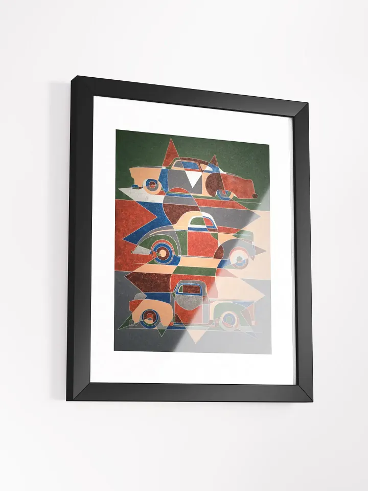 A Century of Rides Print Framed product image (2)