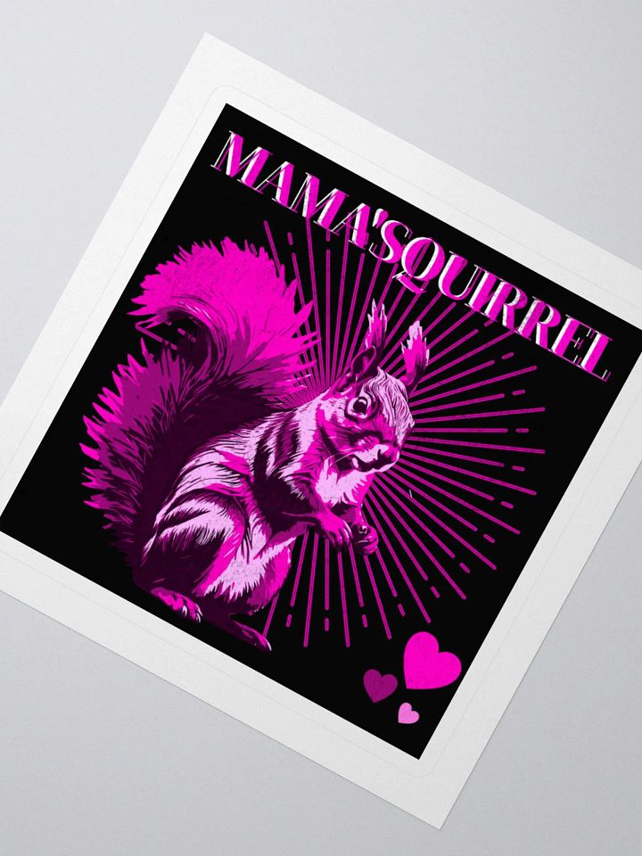 MAMA'SQUIRREL Kiss Cut Stickers product image (2)