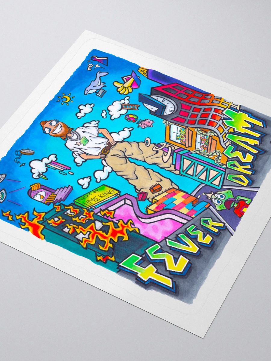 Fever Dream Cover Sticker product image (8)