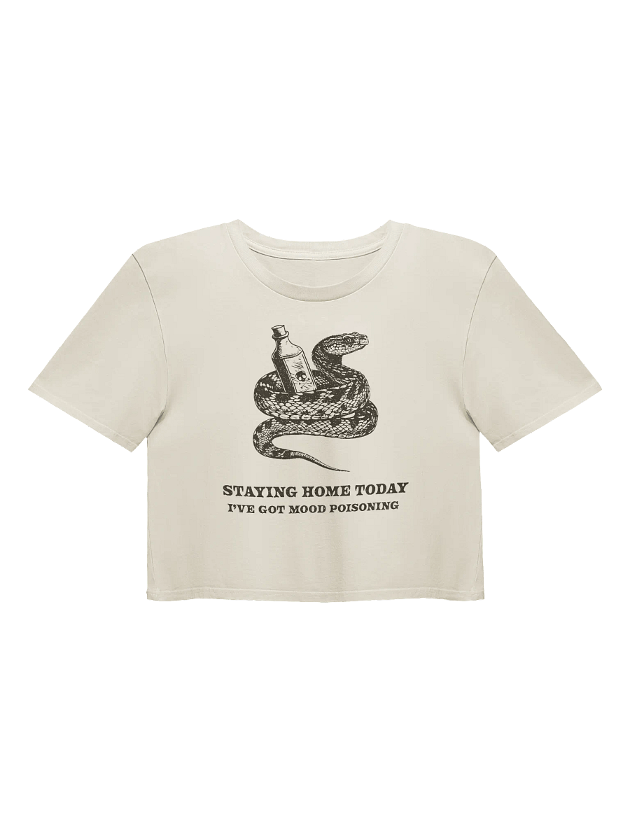 Mood Poisoning Ladies Crop Tee product image (6)