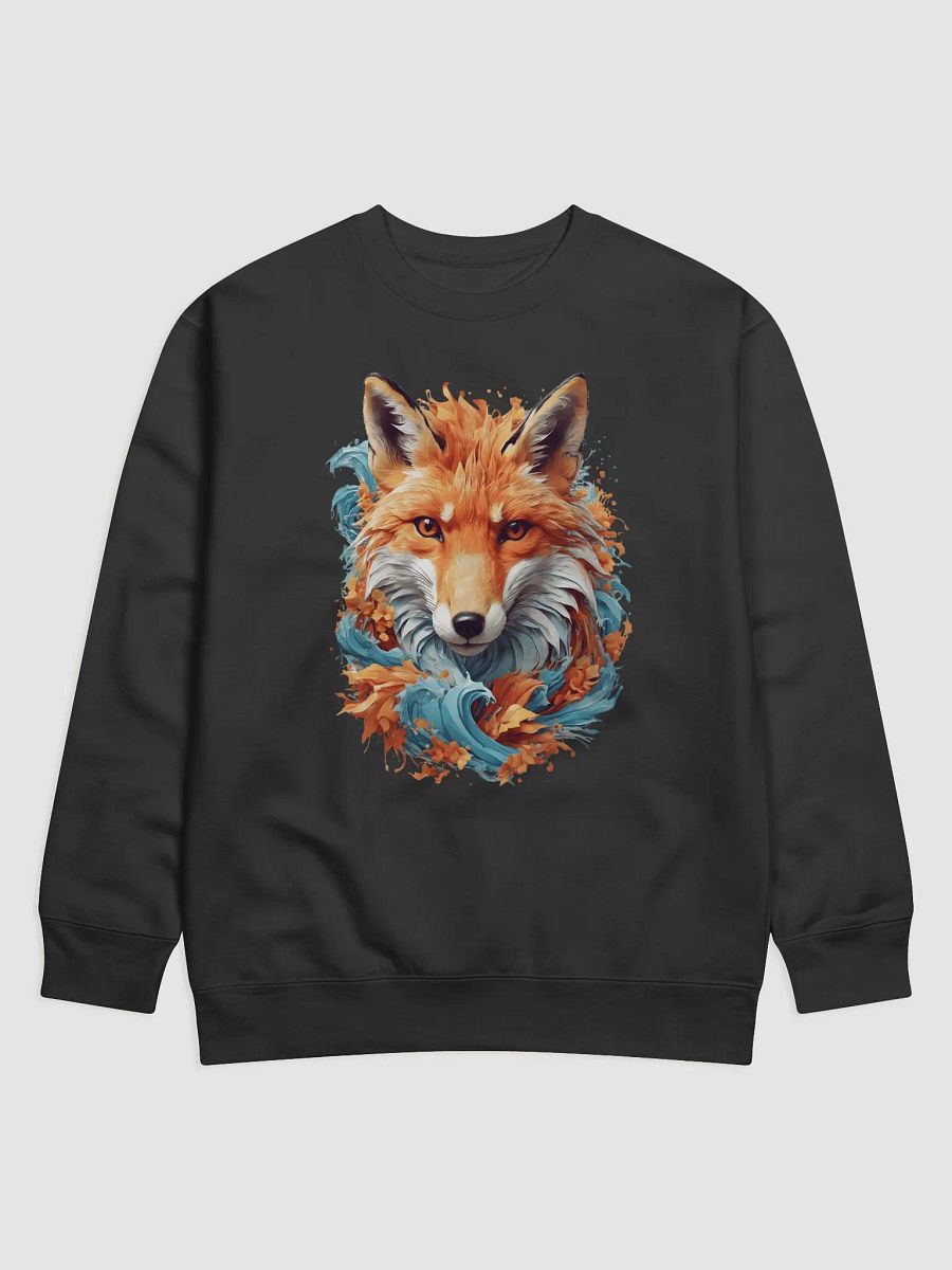 Surfing Fox Stay Wild Sweatshirt product image (2)