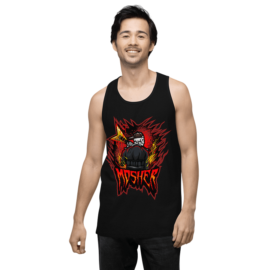 MOSHER GUITAR LOGO MEN'S TANK TOP product image (9)