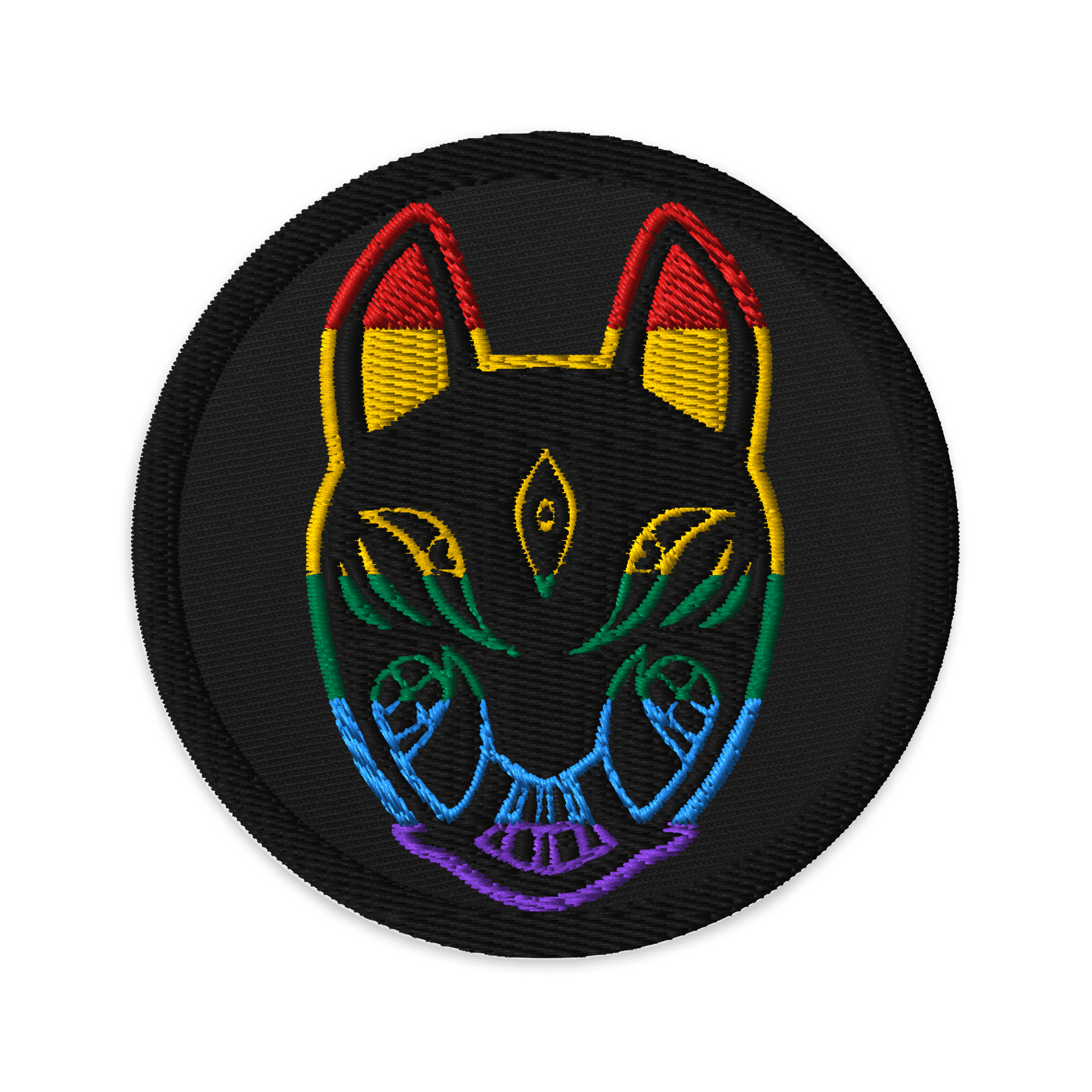 Kitsune - pride - patch product image (1)