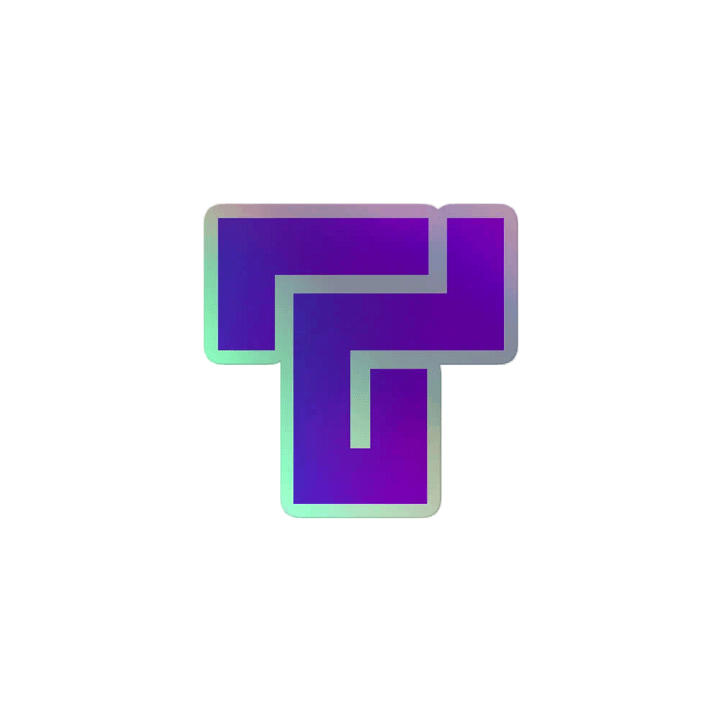 Tusk holographic stickers product image (2)