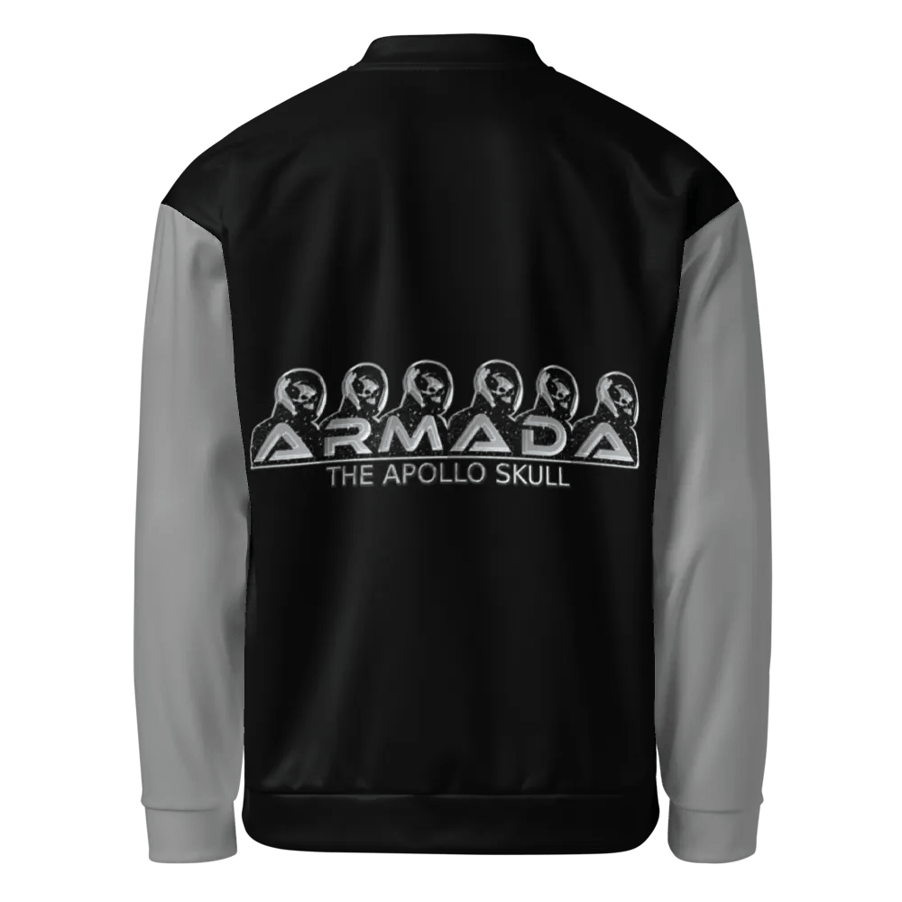 Armada Skull All-Over Print Bomber Jacket product image (2)