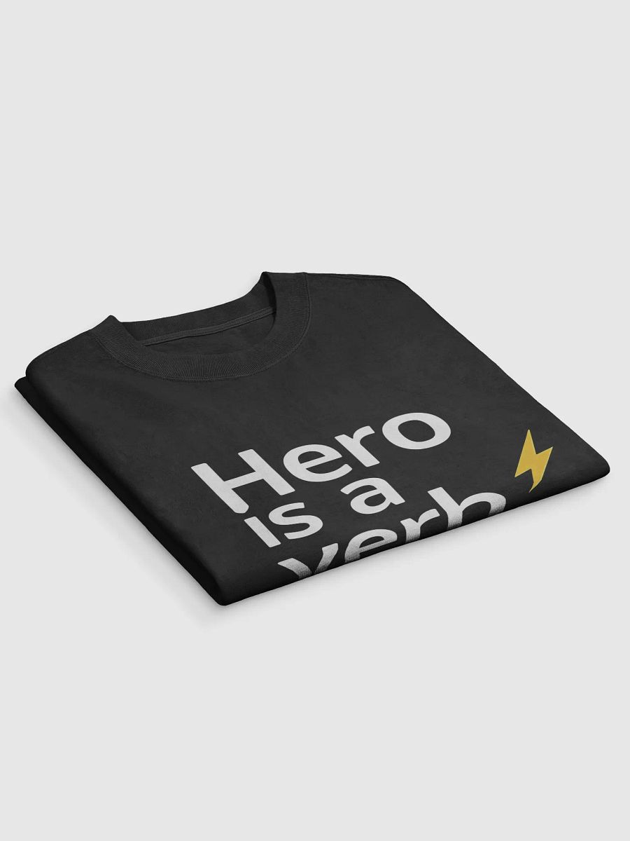 Hero Is a Verb – The Robert Downey Jr. T-Shirt That Inspires You to Take Action product image (3)