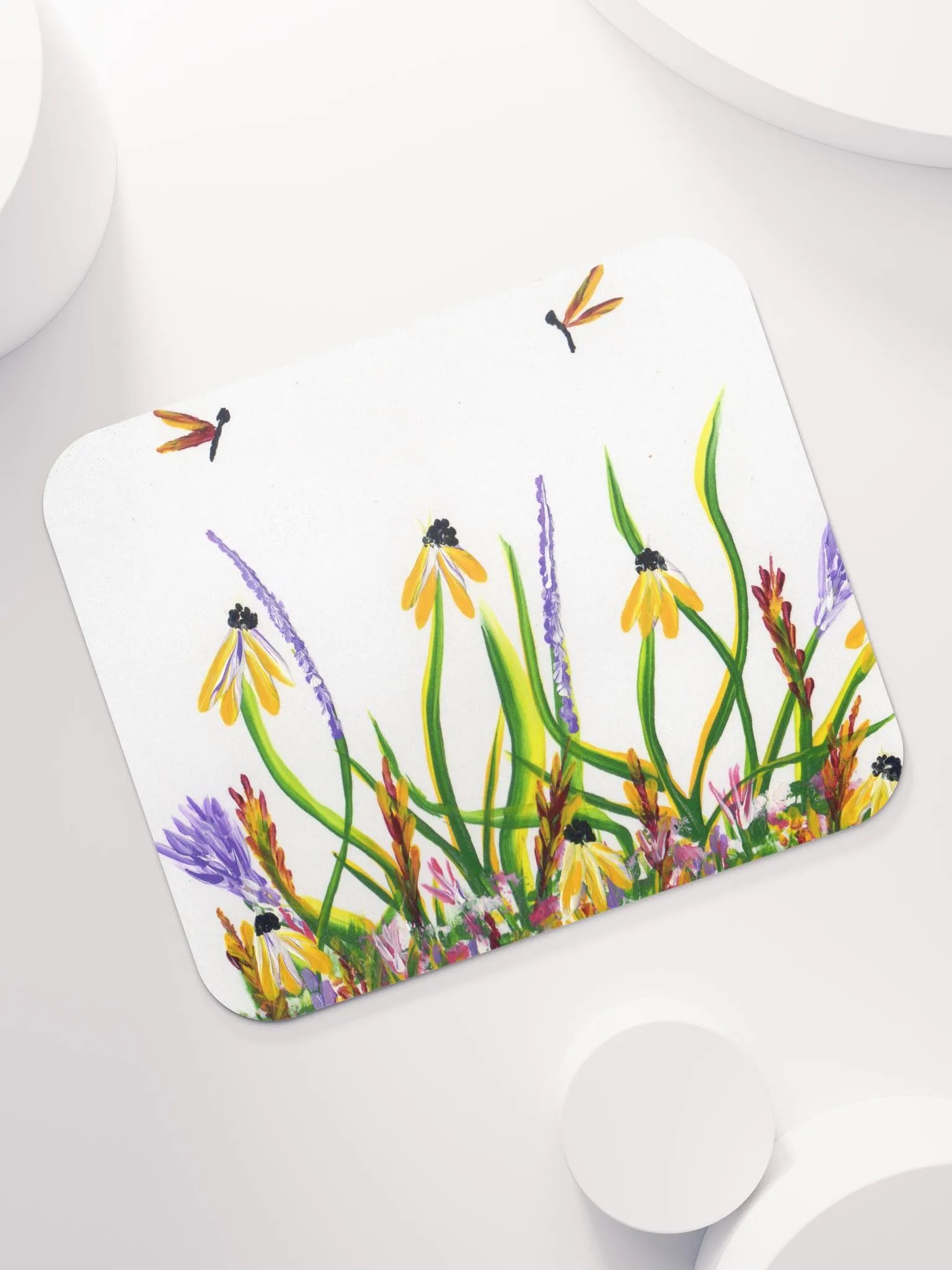 Vibrant Wildflower Mouse Pad product image (4)