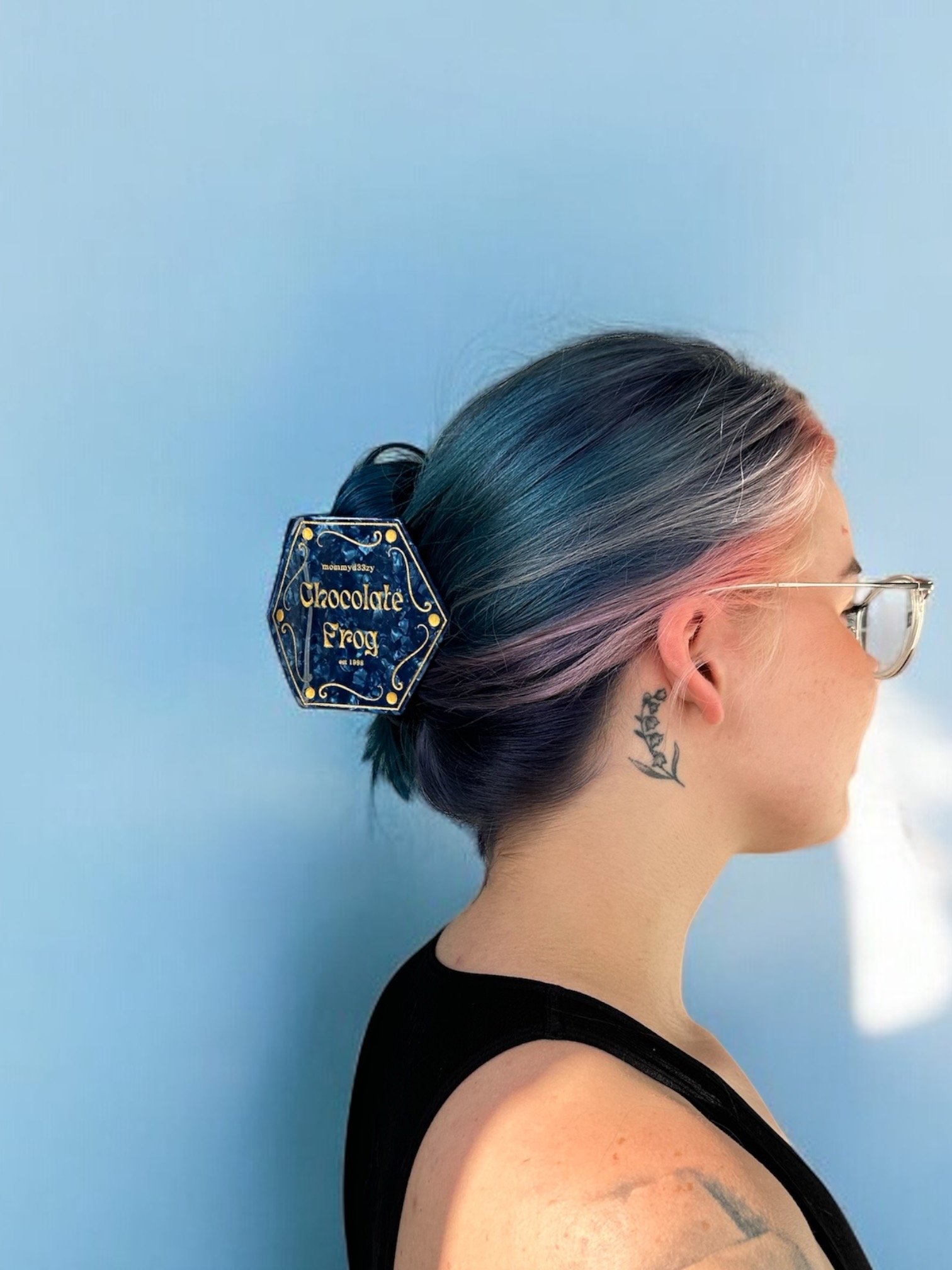 CHOCOLATE FROG BOX HAIR CLAW product image (2)