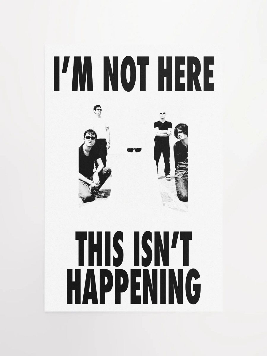 'Radiohead - How to Disappear Completely' Poster product image (4)
