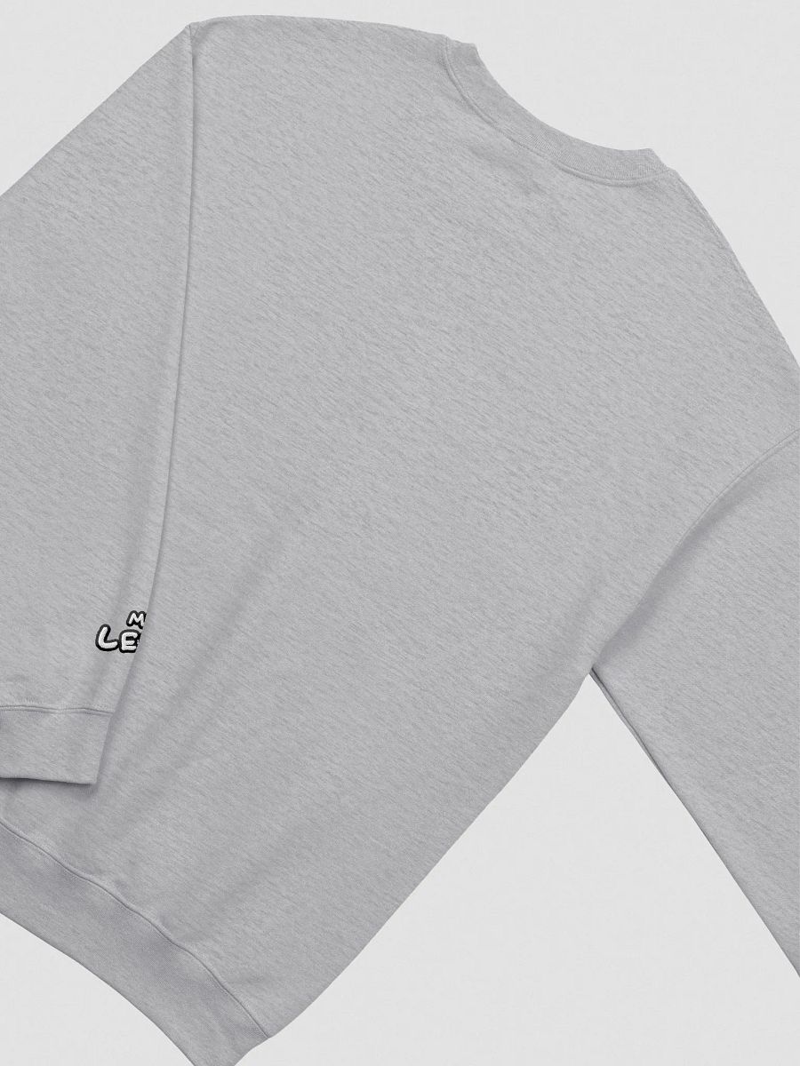 my left from my right embroidered crewneck (BUBBLE DESIGN 2) product image (3)