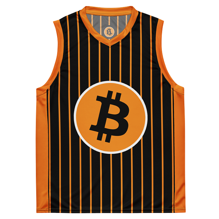 Satoshi Bitcoin Jersey (Black) product image (2)