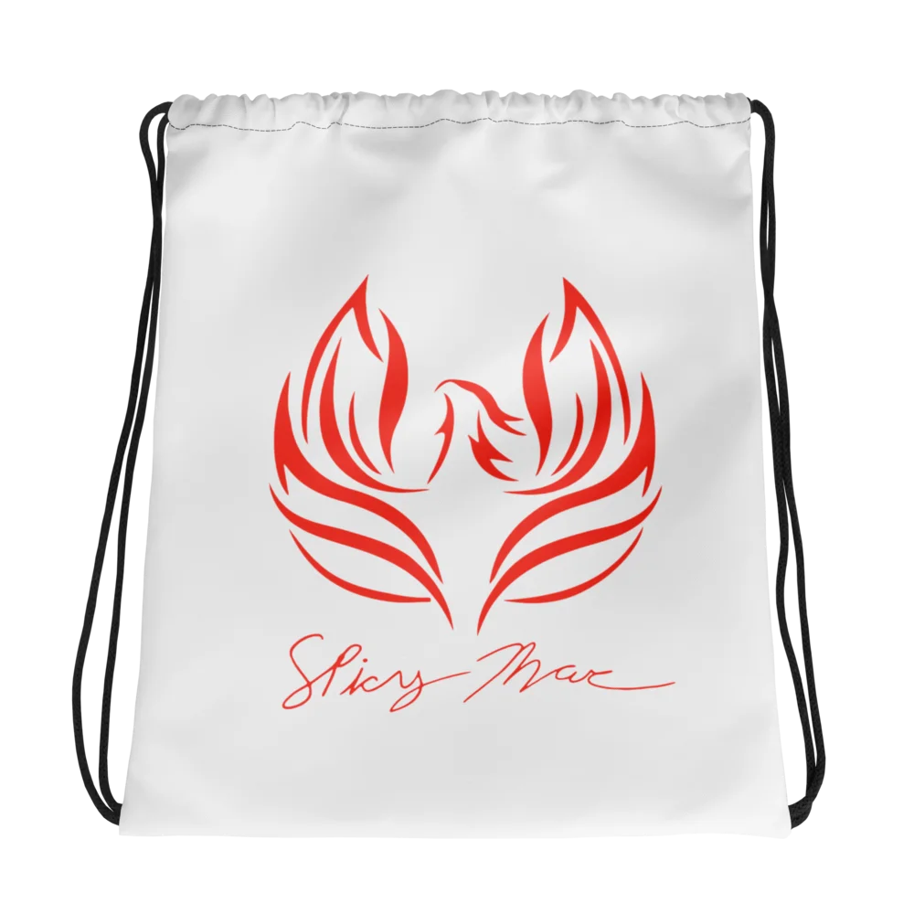 Phoenix Fire All-Over Drawstring Bag product image (1)
