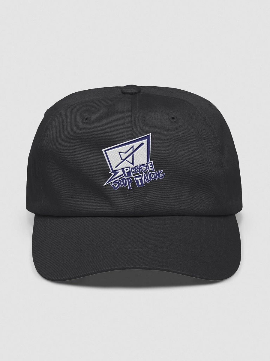 Please Stop Talking Embroidered Dad Hat product image (1)