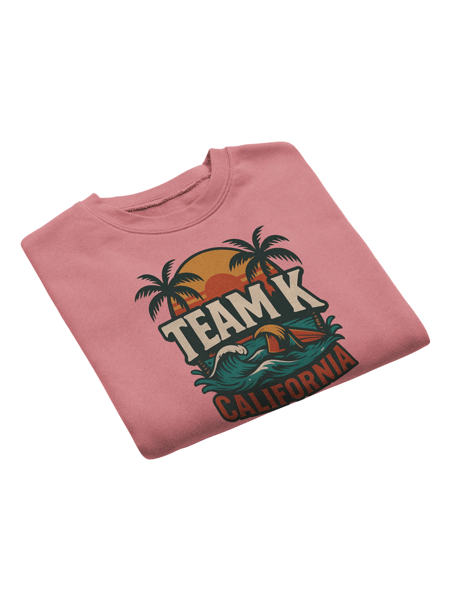 TEAM K CALIFORNIA Crop Sweatshirt product image (21)