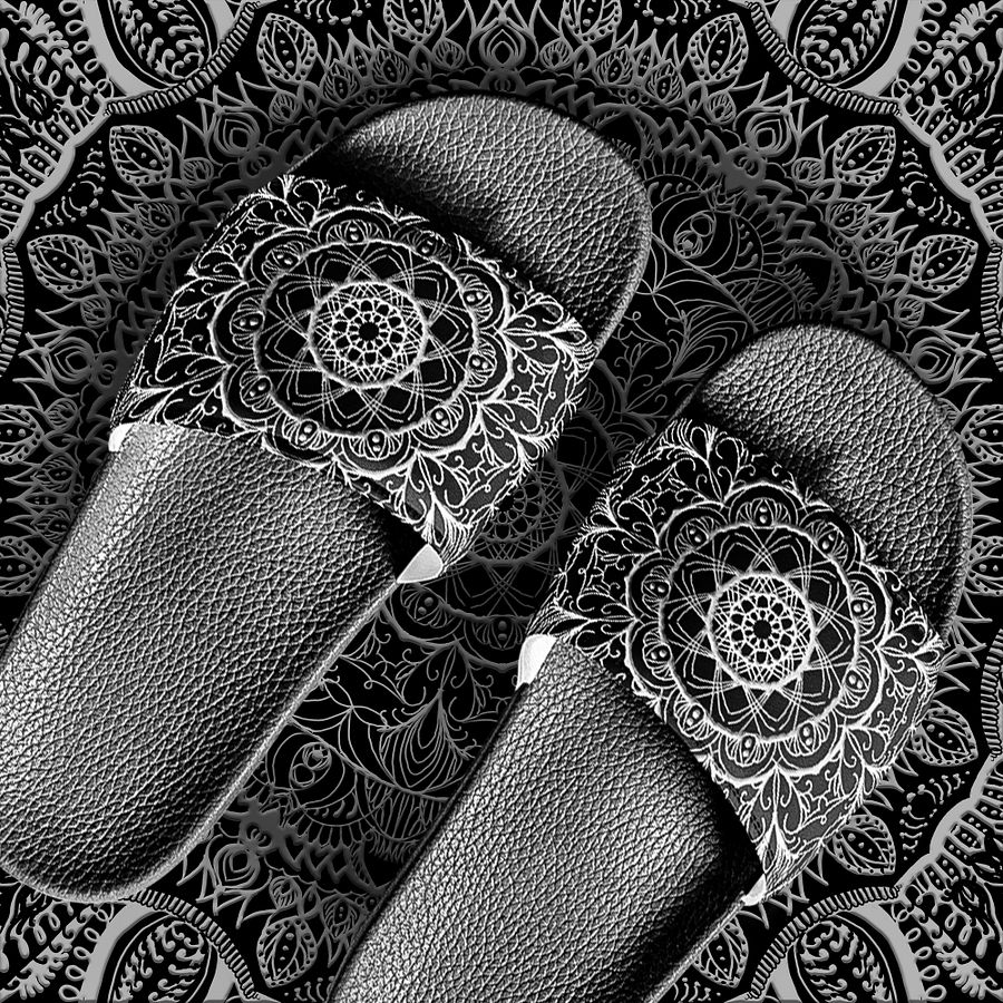 Zen Mandala Men's Slides product image (1)