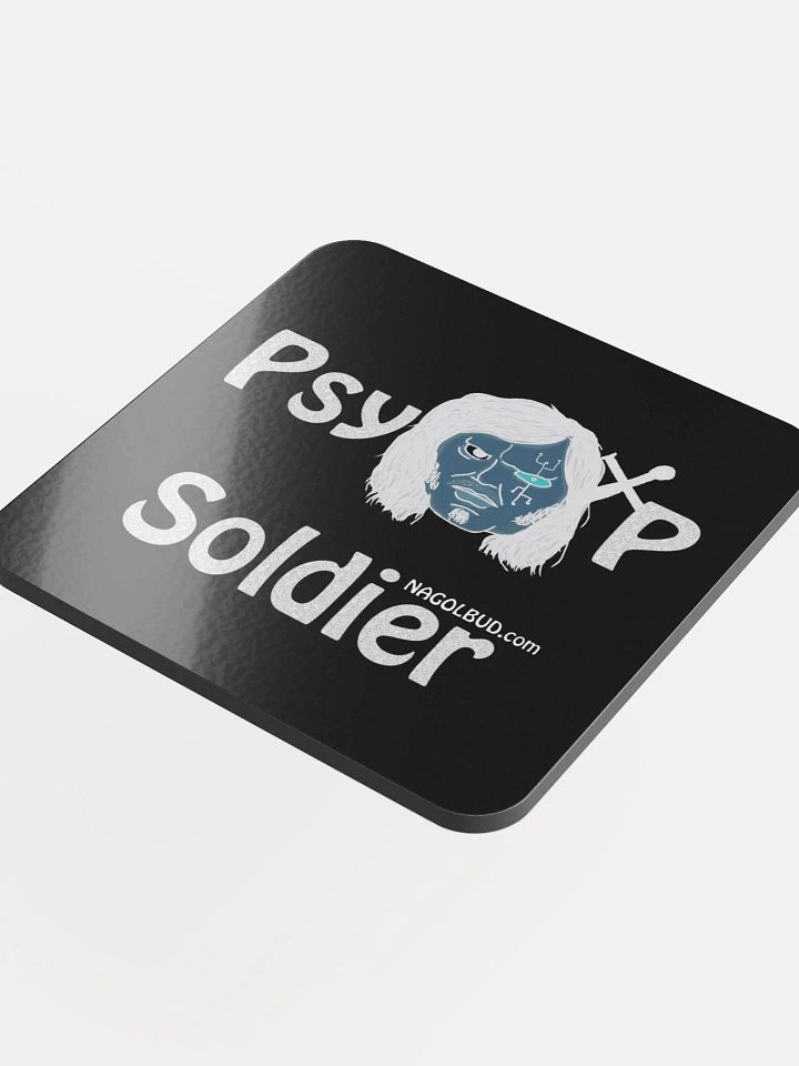 PsyOp Soldier Inverted Corked Coaster product image (1)