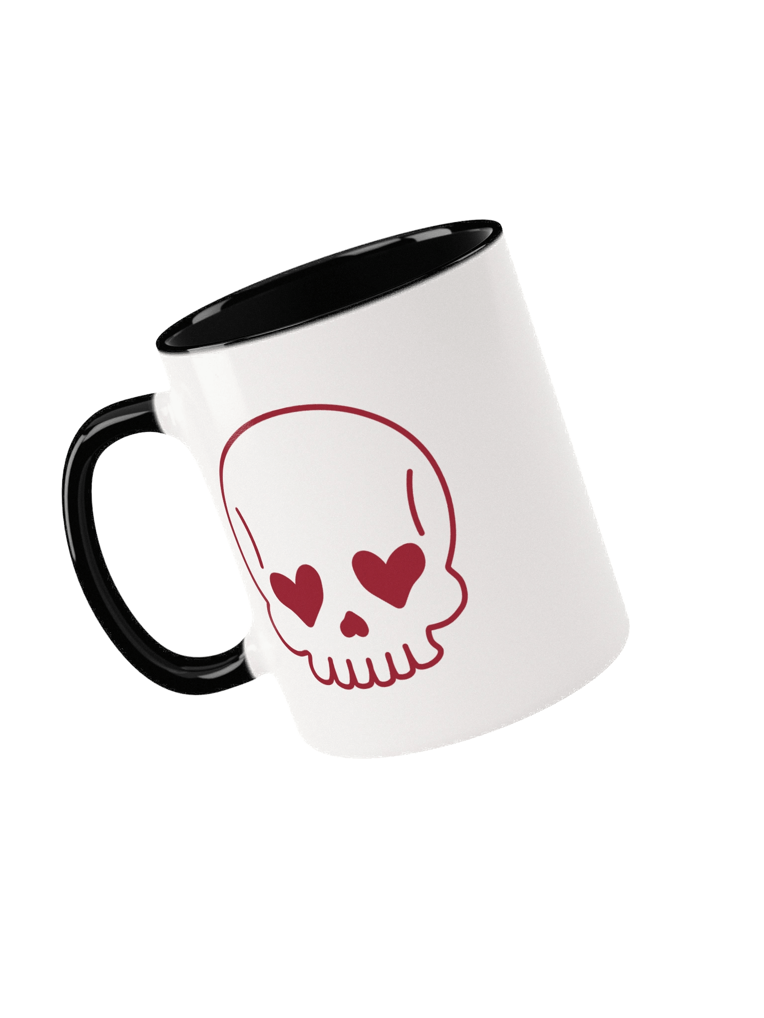 Lovey Skull Mug | Skeleton Merch product image (3)