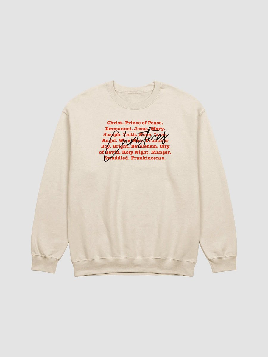 Christian Christmas Meaning Sweatshirt product image (1)