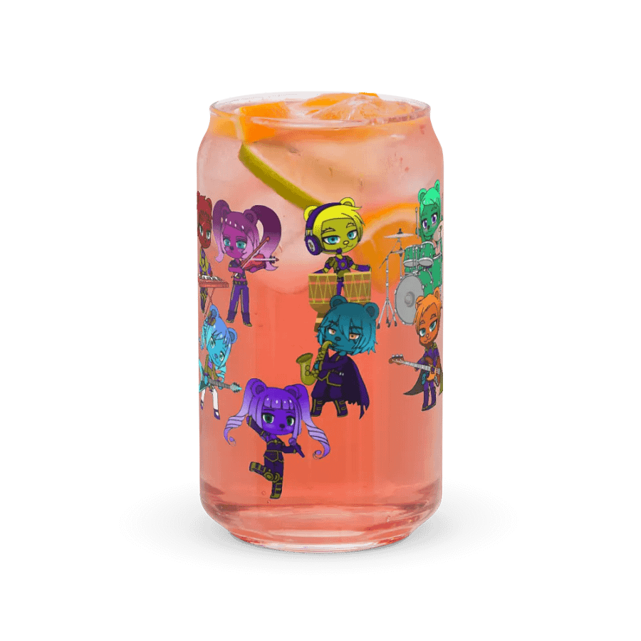 Shadow Bears (The Band) can-shaped glass product image (7)