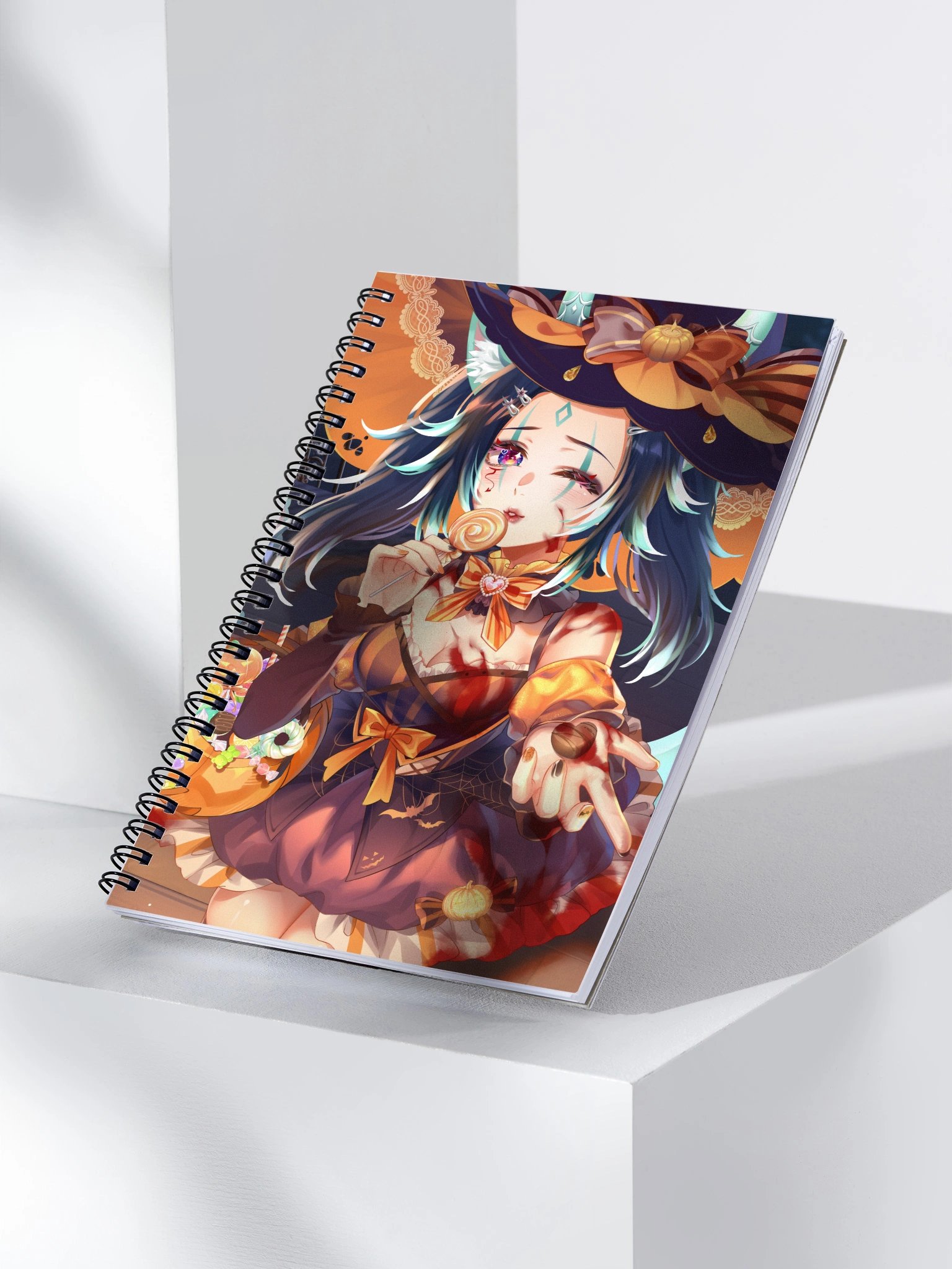 Kikspea Halloween Spiral Notebook product image (3)