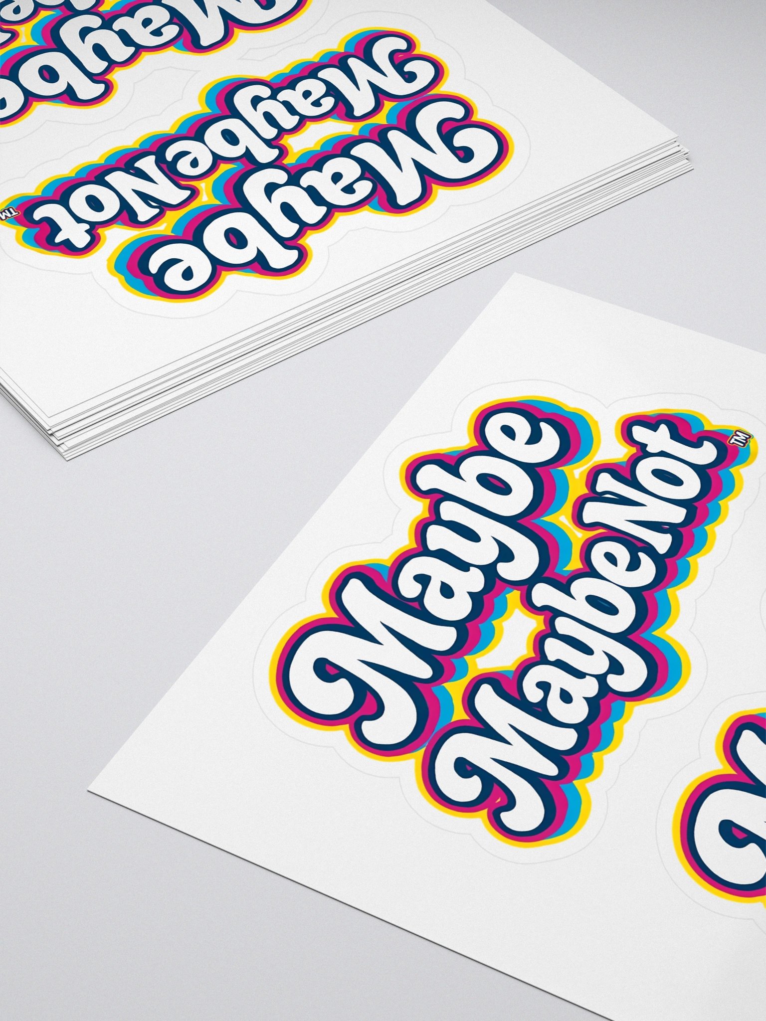 Maybe, Maybe Not Sticker product image (4)