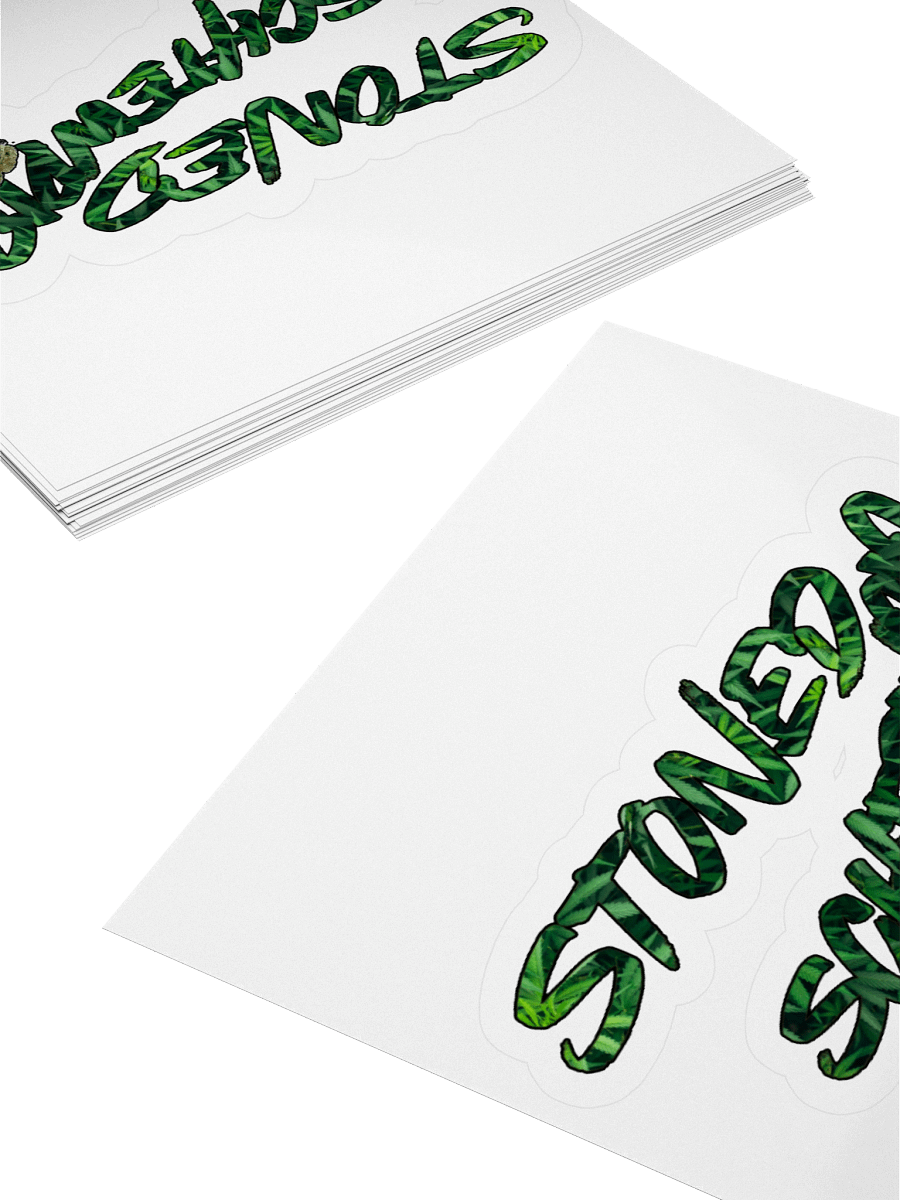 Stoned Schtewpid Sticker product image (10)