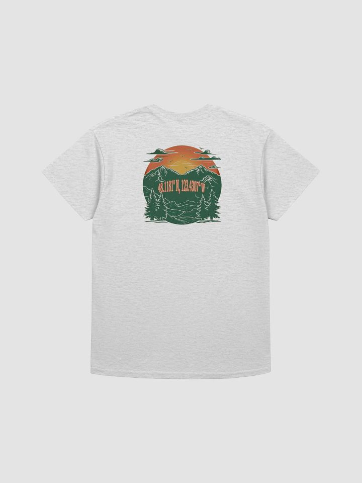 The latitude and longitude of Port Angeles T-shirt product image (16)
