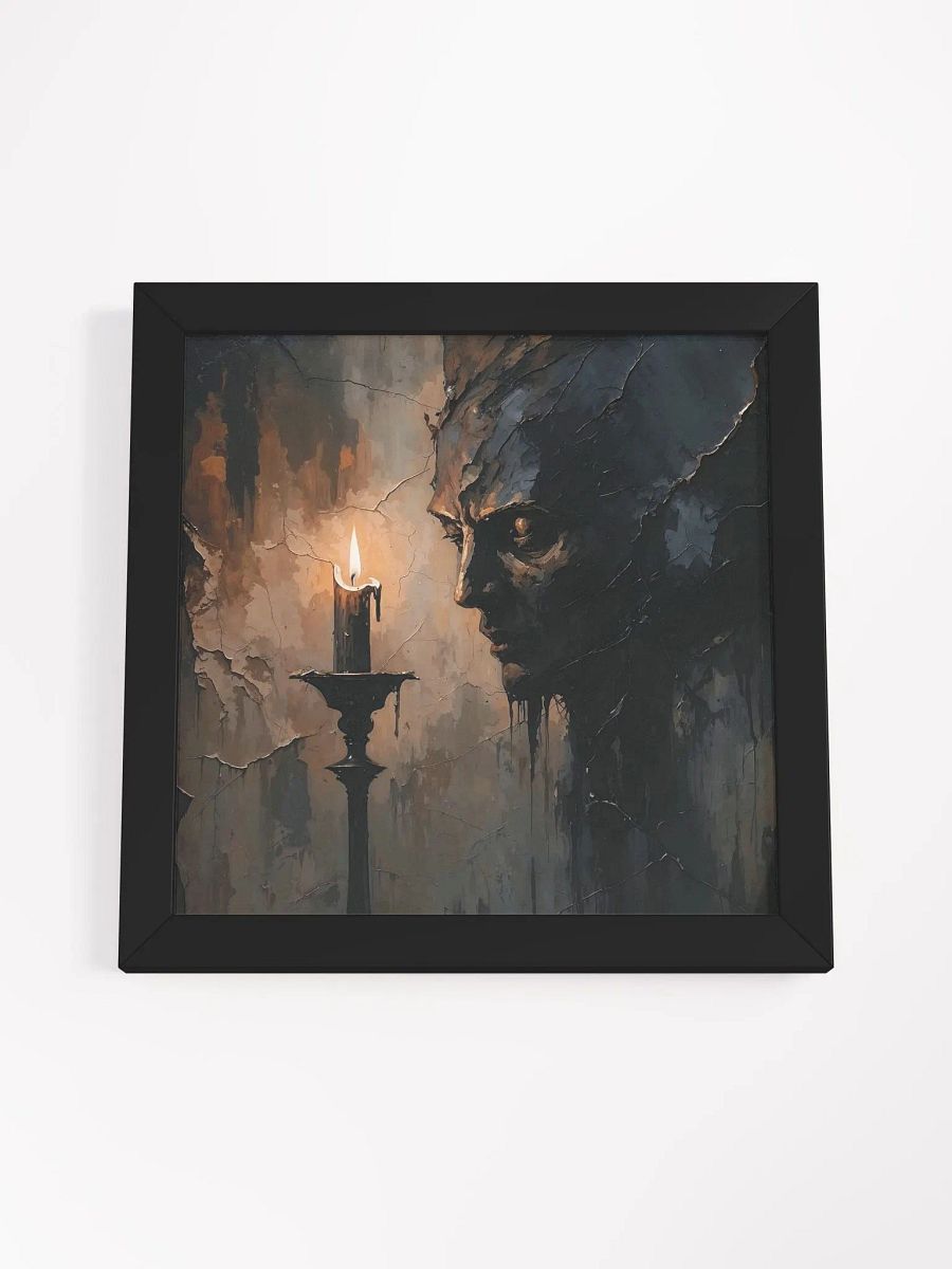 Shadowy lllumination Framed Print product image (4)
