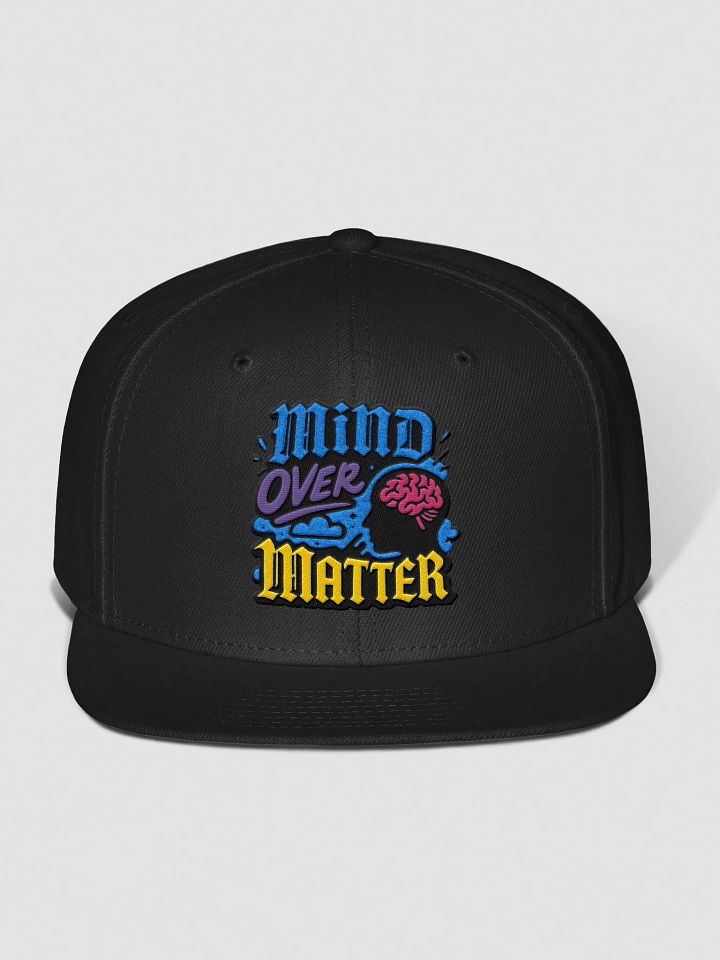 Mind Over Matter Snapback Cap product image (3)