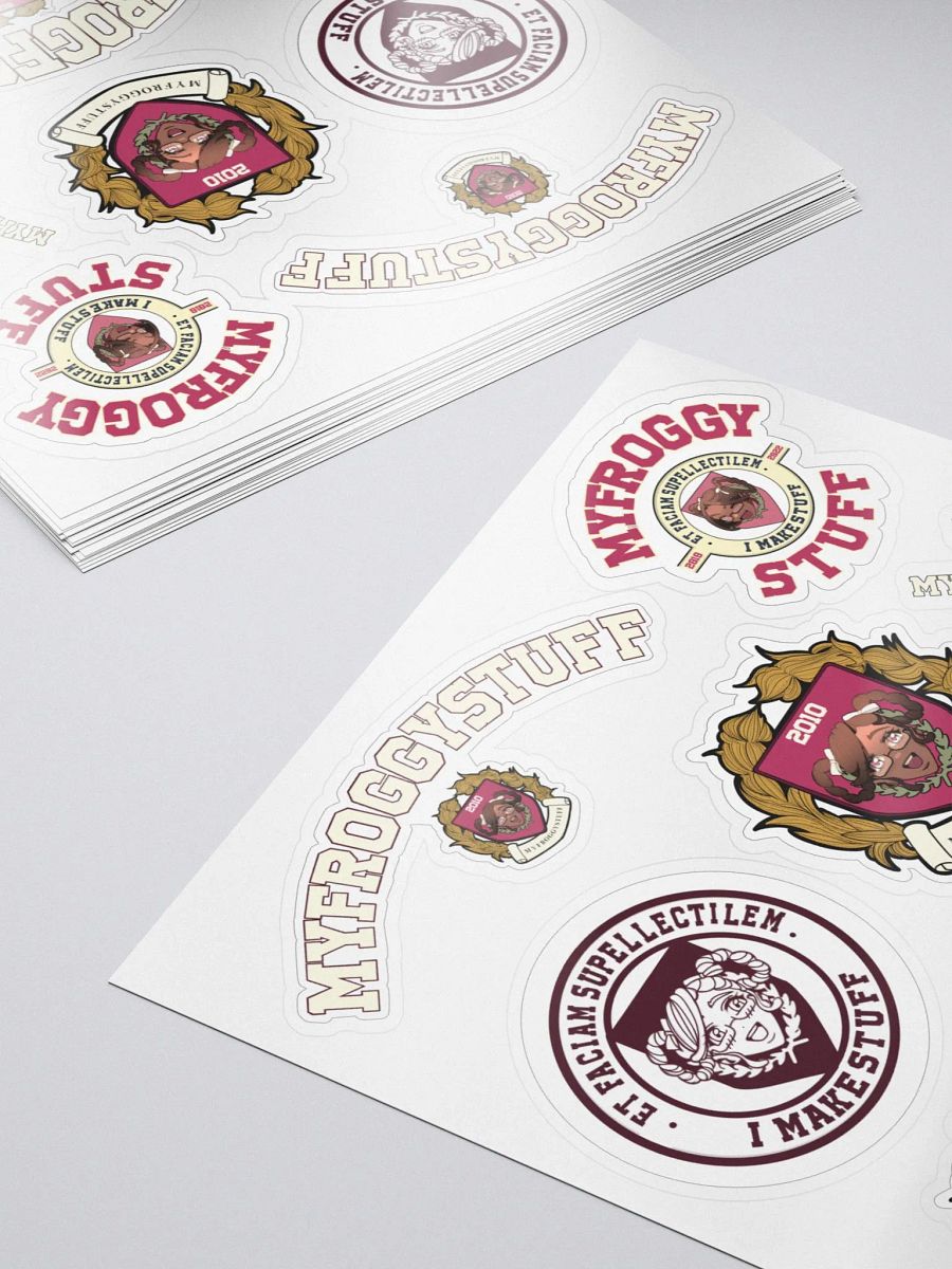 MyFroggyStuff Uni Stickers product image (2)
