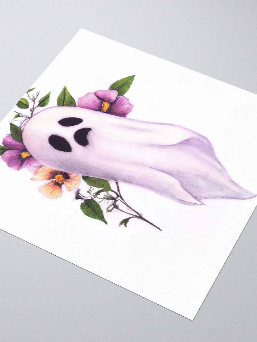 Floral Ghost sticker product image (3)
