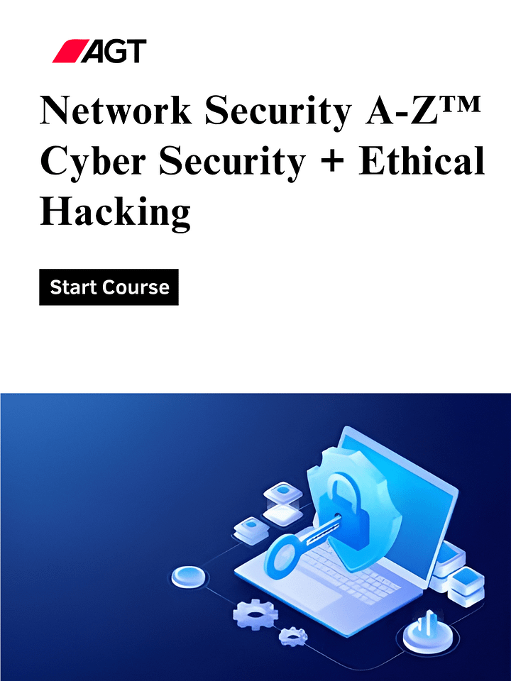 Network Security A-Z™: Cyber Security + Ethical Hacking product image (1)