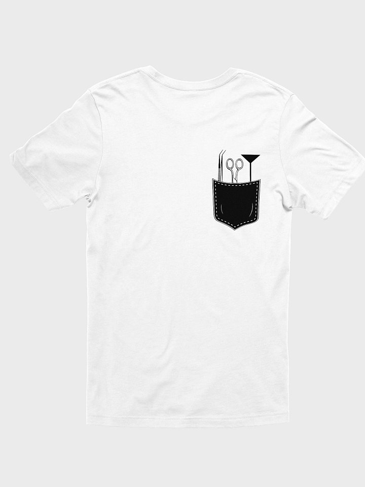 Scaping Tools Pocket outline Unisex T-Shirt product image (2)