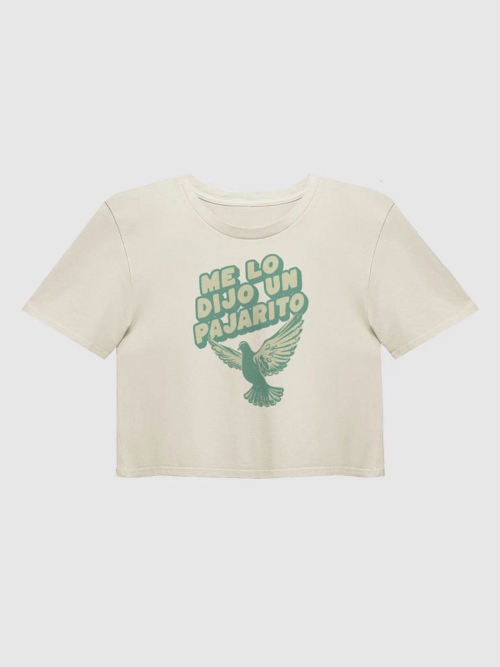 Me Lo Dijo Un Pajarito Crop Top product image (1)