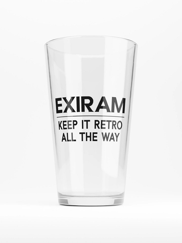 Exiram Shaker Pint Glass product image (1)
