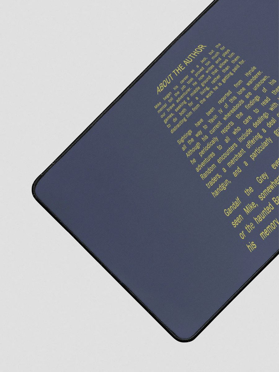About the Author, the computer mat product image (2)