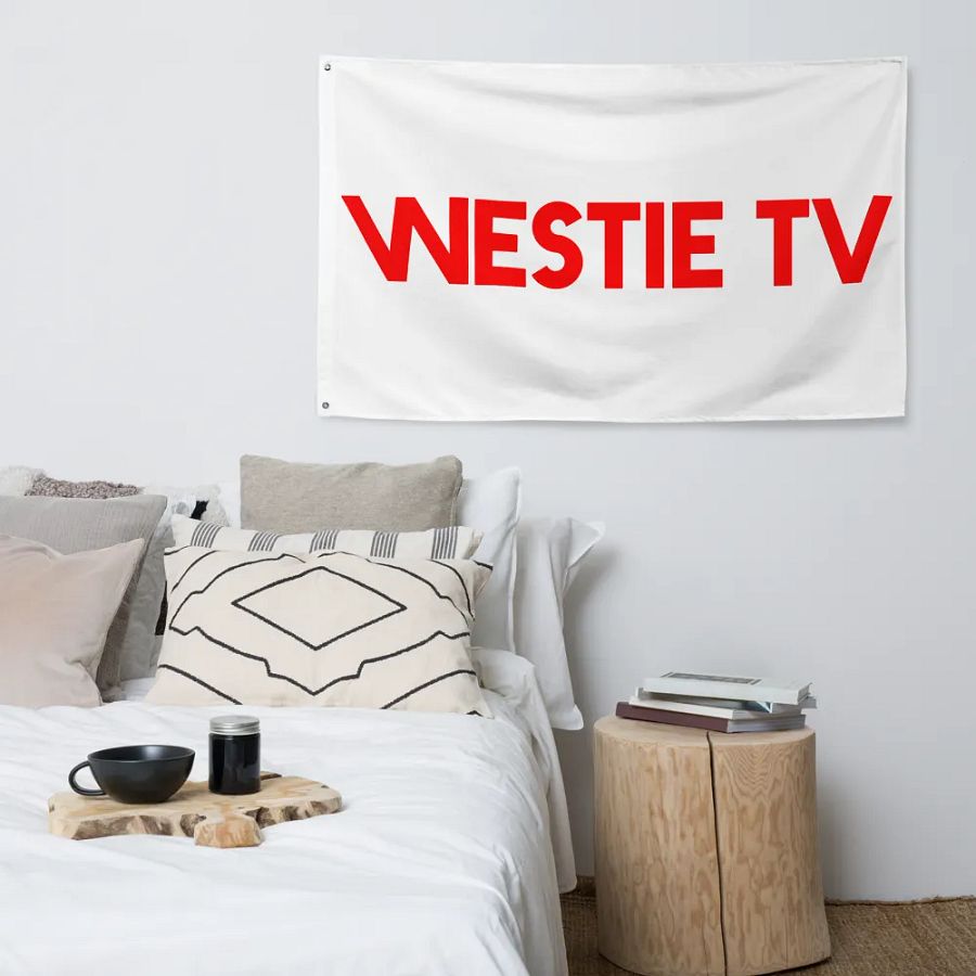 Westie TV Flag product image (4)