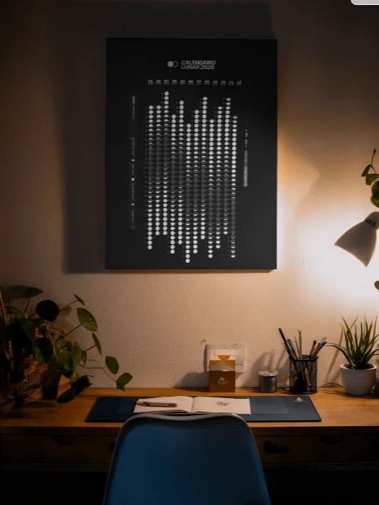 Colección de 10 Imprimibles de Calendario Lunar Premium (2026-2036) 10 años lunares product image (5)