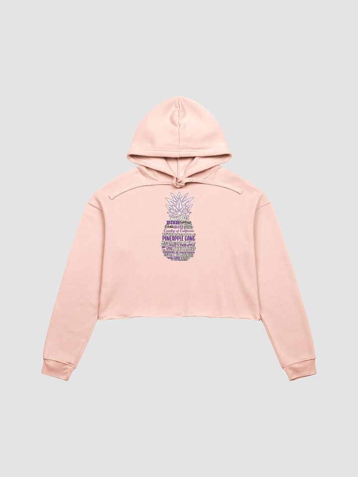 Pineapple Gang Crop Hoodie product image (2)