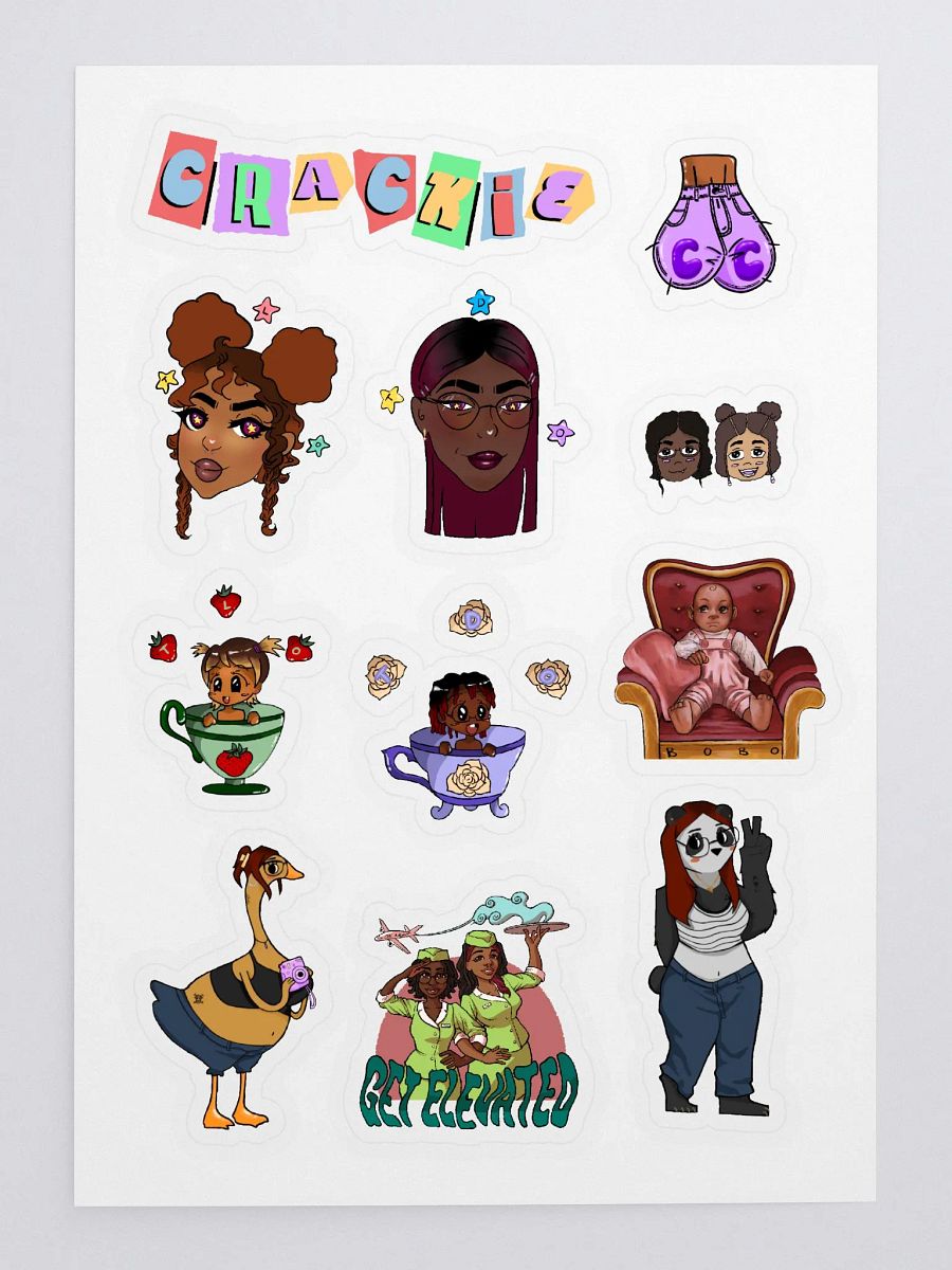Merch Art Sticker Sheet product image (3)