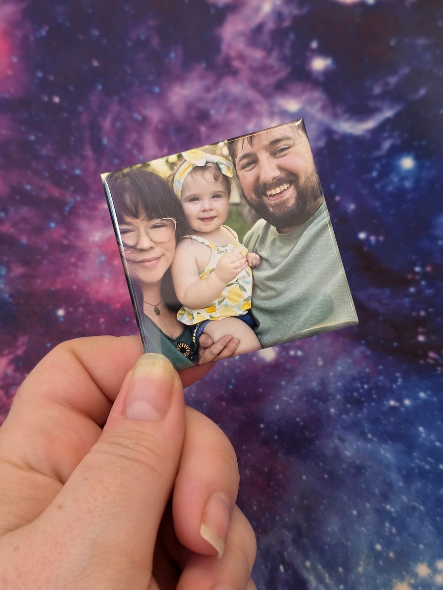 (6) Moo Magnets - 2x2 Customized Keepsakes product image (2)