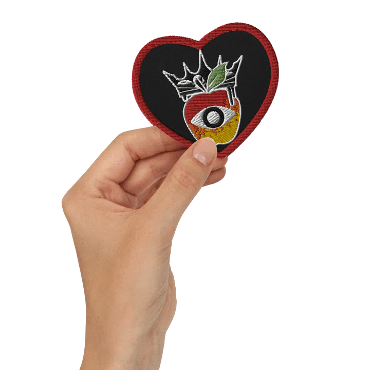 Crowned Apple (Color) ✦ Embroidered Patches product image (3)
